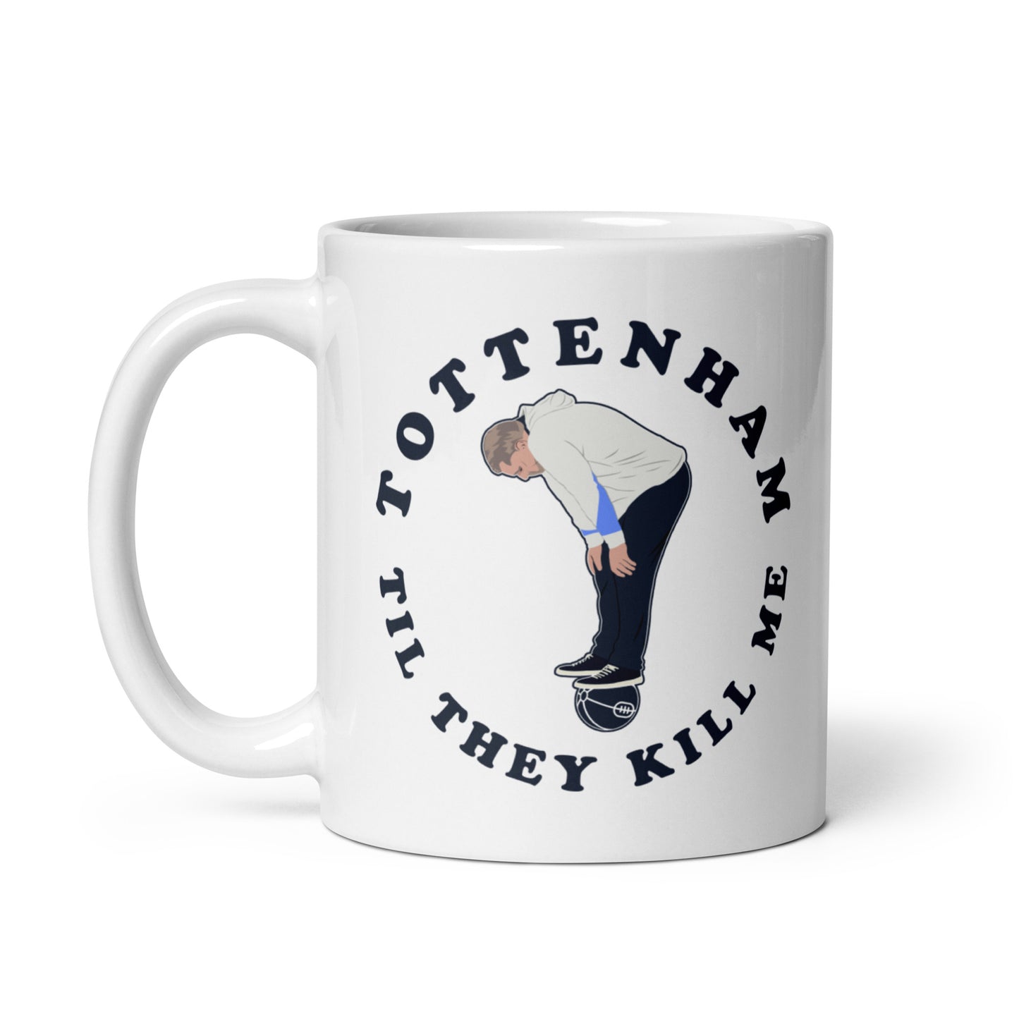 Ange Postecoglou Tottenham Til They Kill Me Coffee Mug