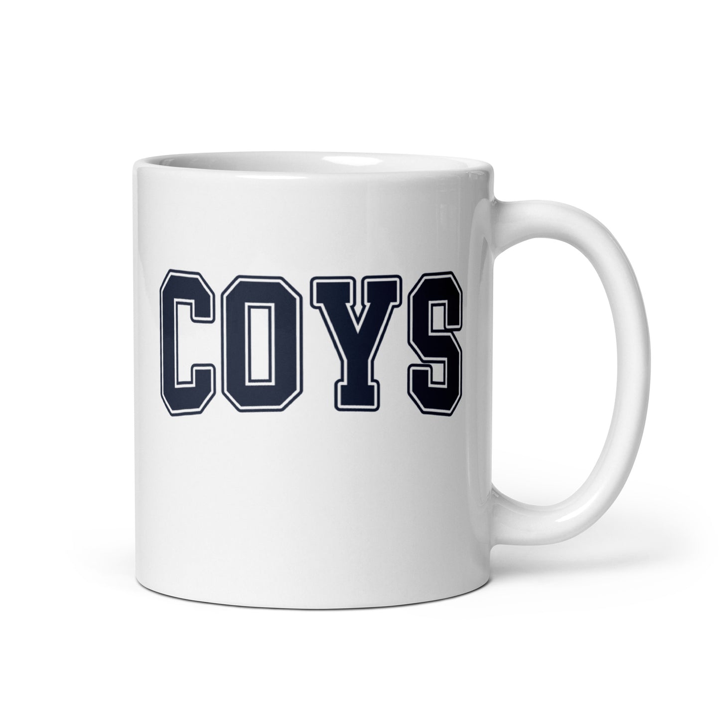 COYS Block Letter Tottenham Coffee Mug