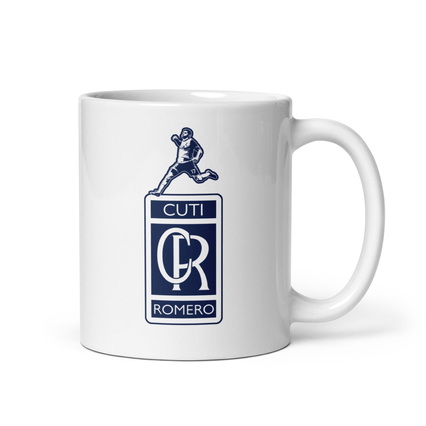 Cristian Romero Rolls Tottenham Coffee Mug