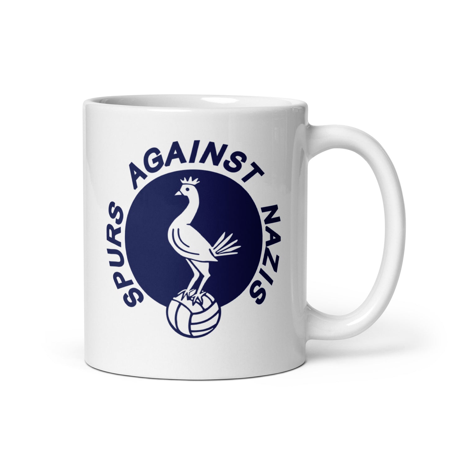 Spurs Against Nazis Coffee Mug