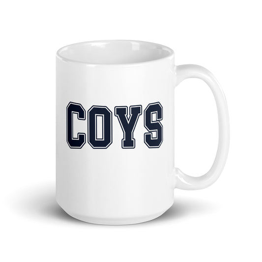 COYS Block Letter Tottenham Coffee Mug