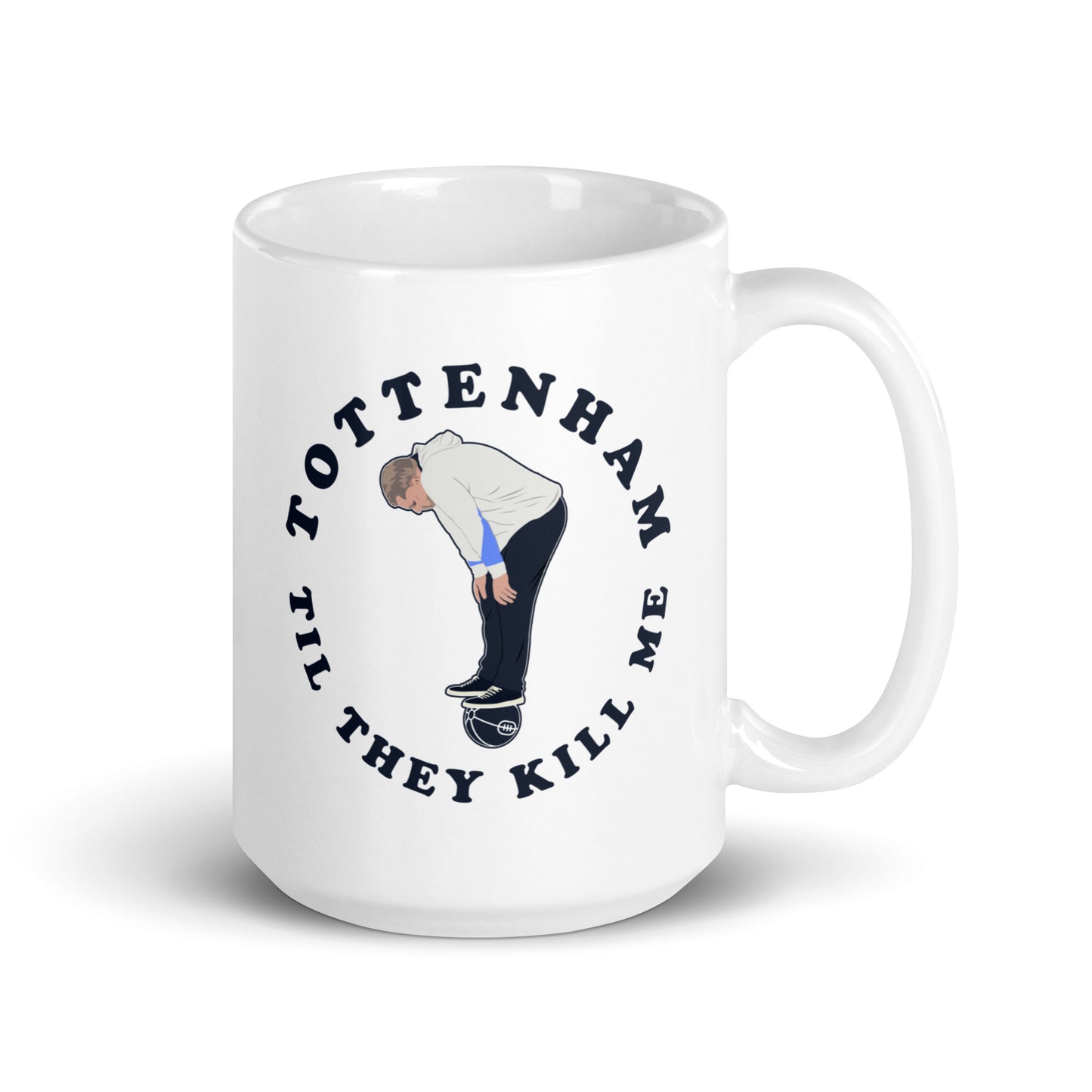 Ange Postecoglou Tottenham Til They Kill Me Coffee Mug