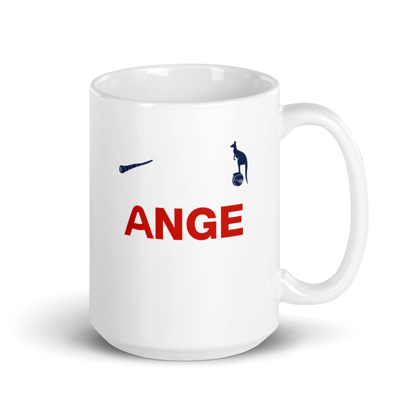 Ange Postecoglou Aussie Tottenham Kit Coffee Mug