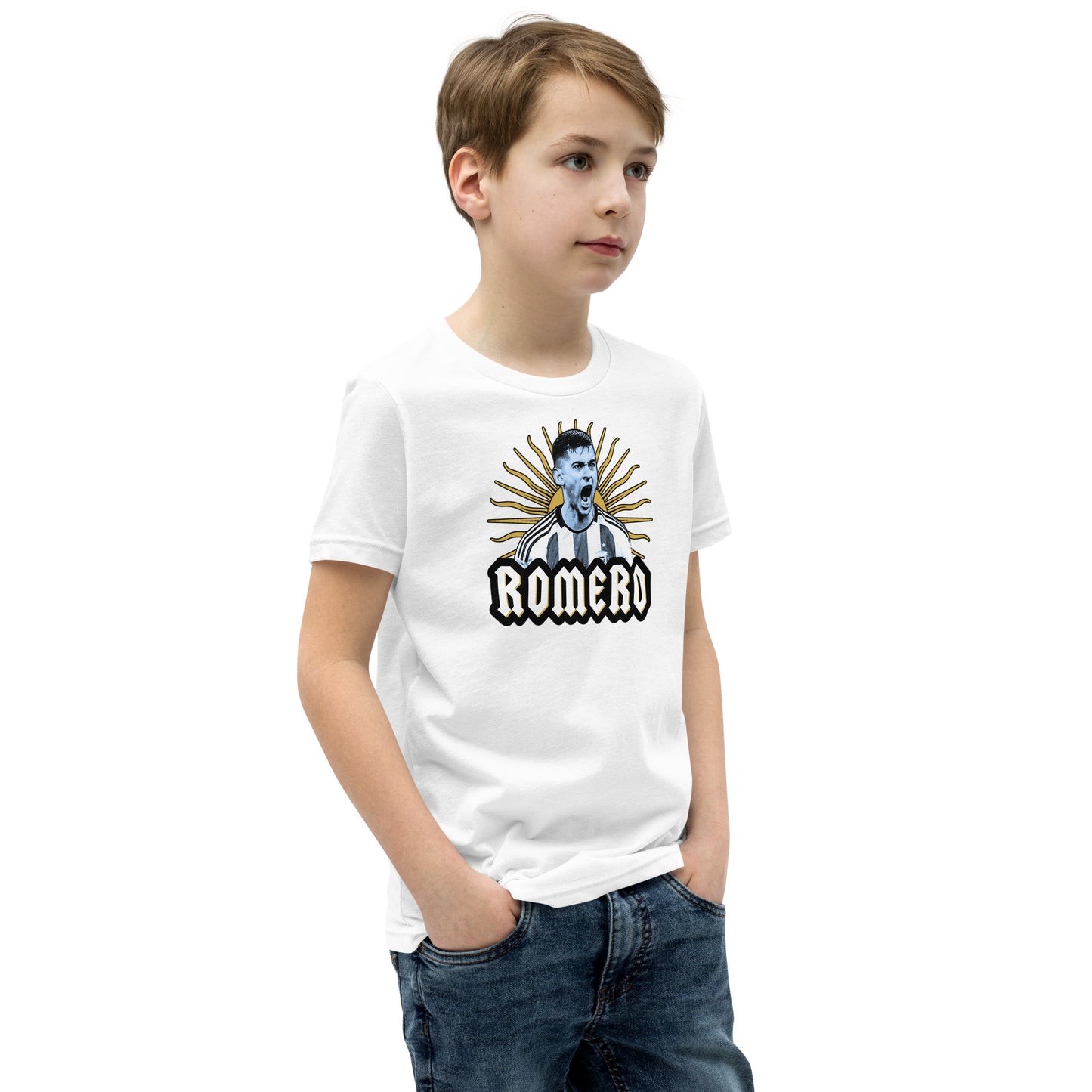 Cristian Romero Argentina Youth Short Sleeve T-Shirt