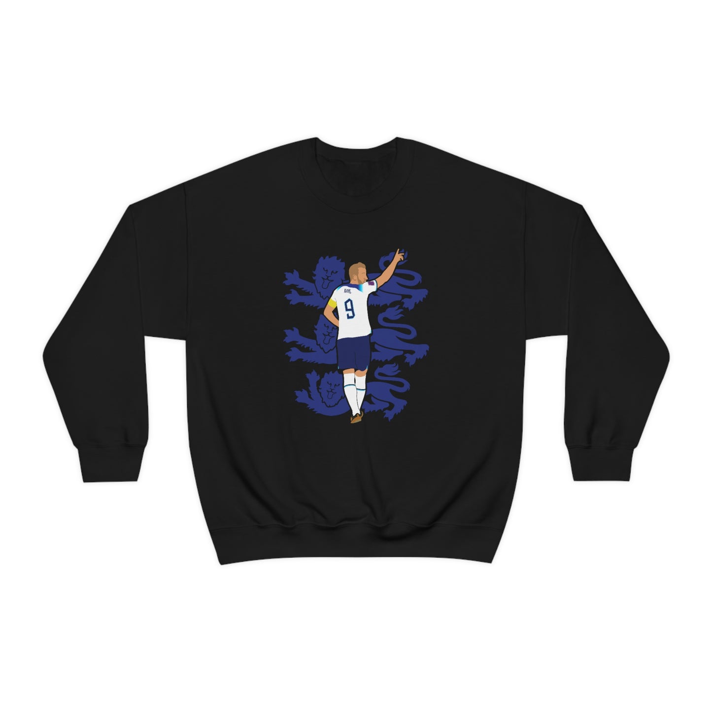 Harry Kane England Three Lions Crewneck Sweatshirt