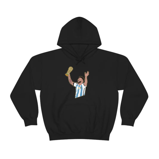 Lionel Messi Argentina World Cup 2022 Trophy Hoodie