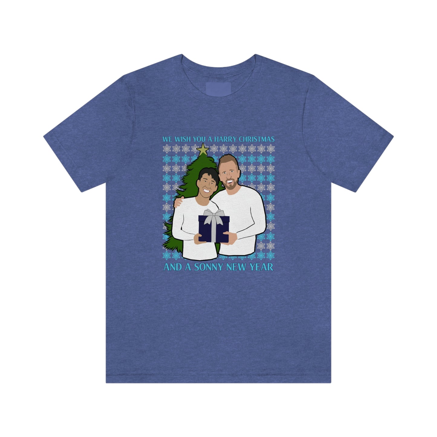 Harry Kane Son Heung-min Tottenham Hotspur Christmas Sweater Style T-Shirt