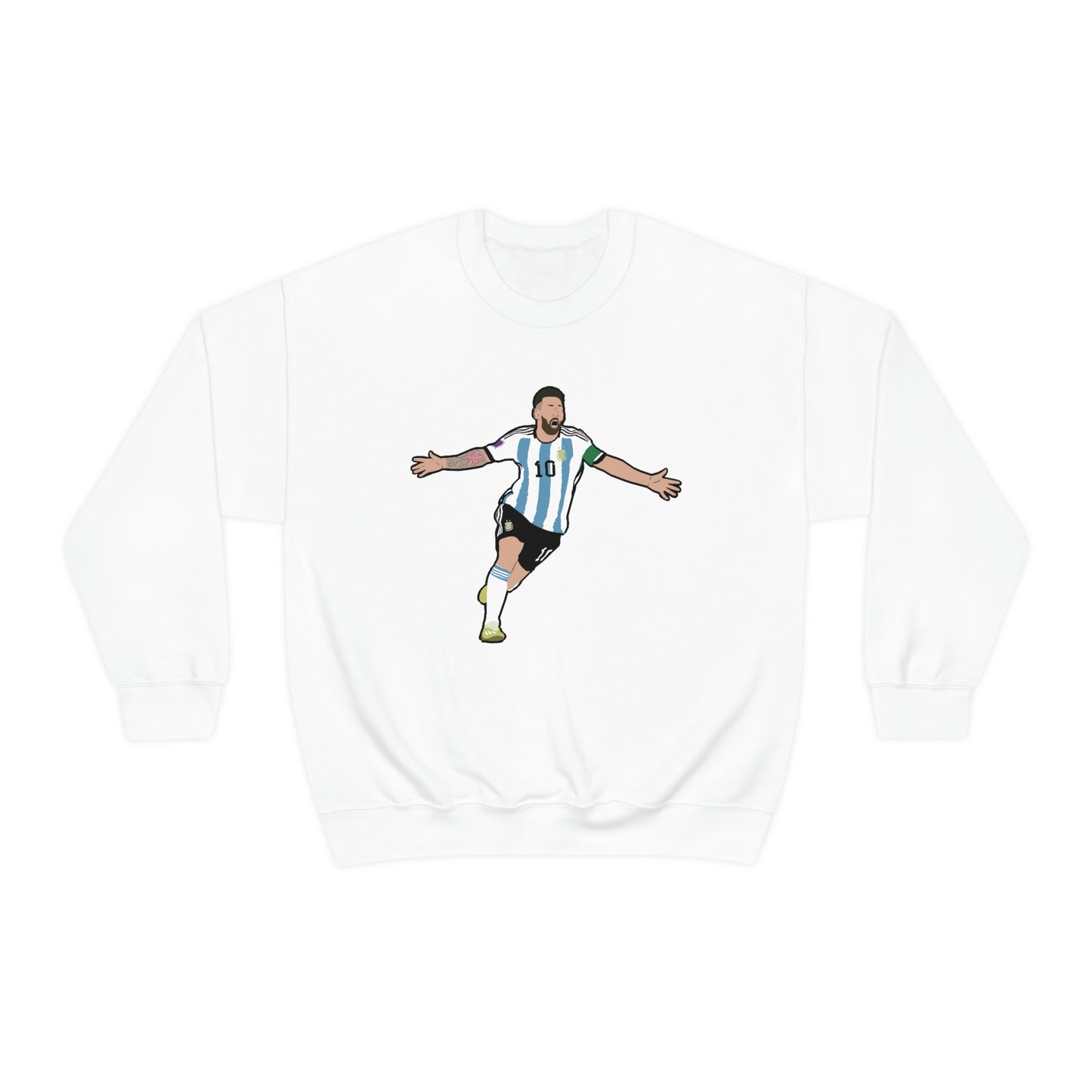 Lionel Messi Argentina World Cup 2022 Crewneck Sweatshirt