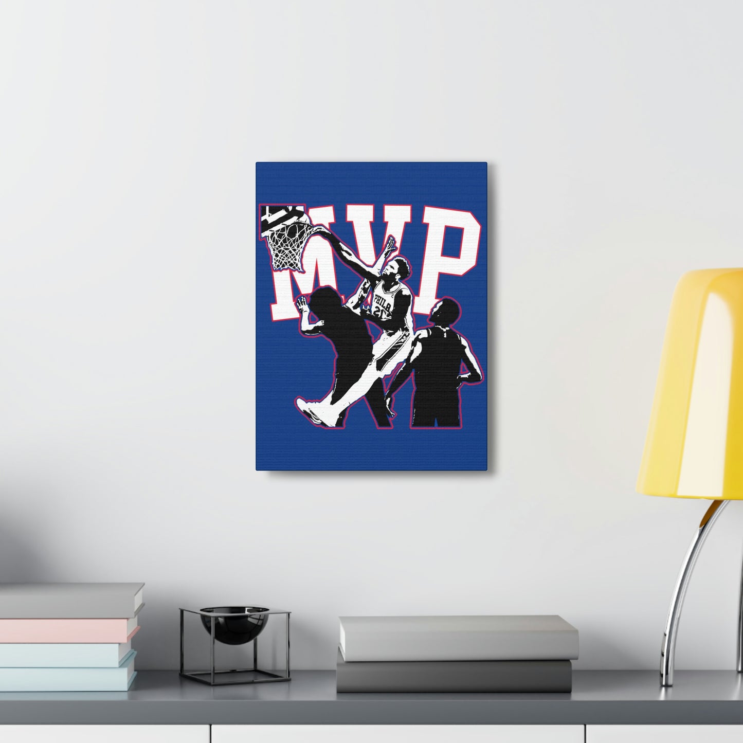 Joel Embiid Philadelphia 76ers MVP Canvas Print