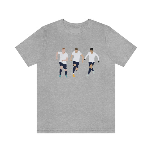 Tottenham Hotspur Front Three Dejan Kulusevski Harry Kane Son Heung-min T-Shirt