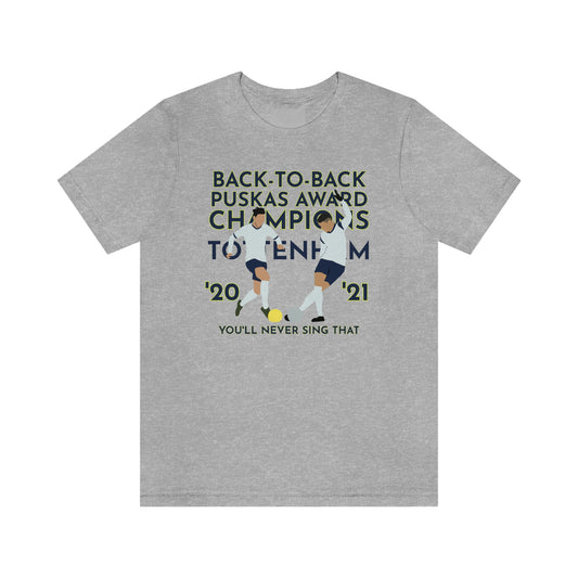 Back-To-Back Puskas Award Winners Tottenham Hotspur T-Shirt