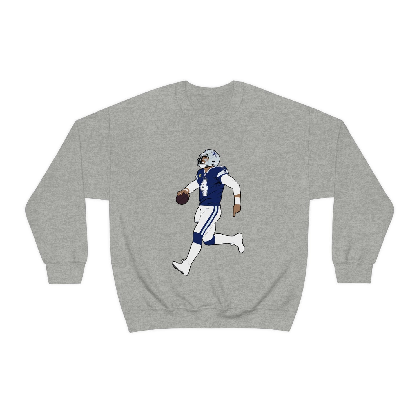 Dak Prescott Dallas Cowboys Crewneck Sweatshirt