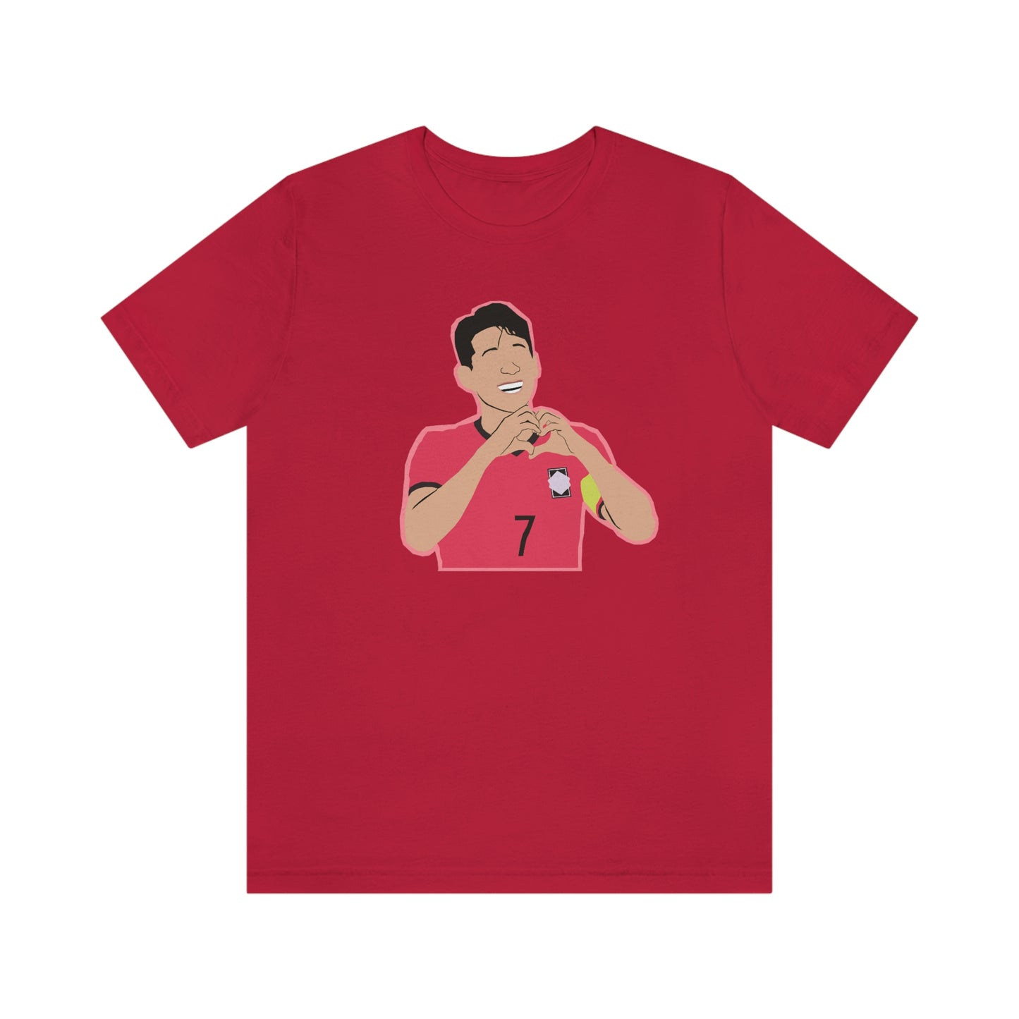 Son Heung-min Heart Celebration South Korea T-Shirt