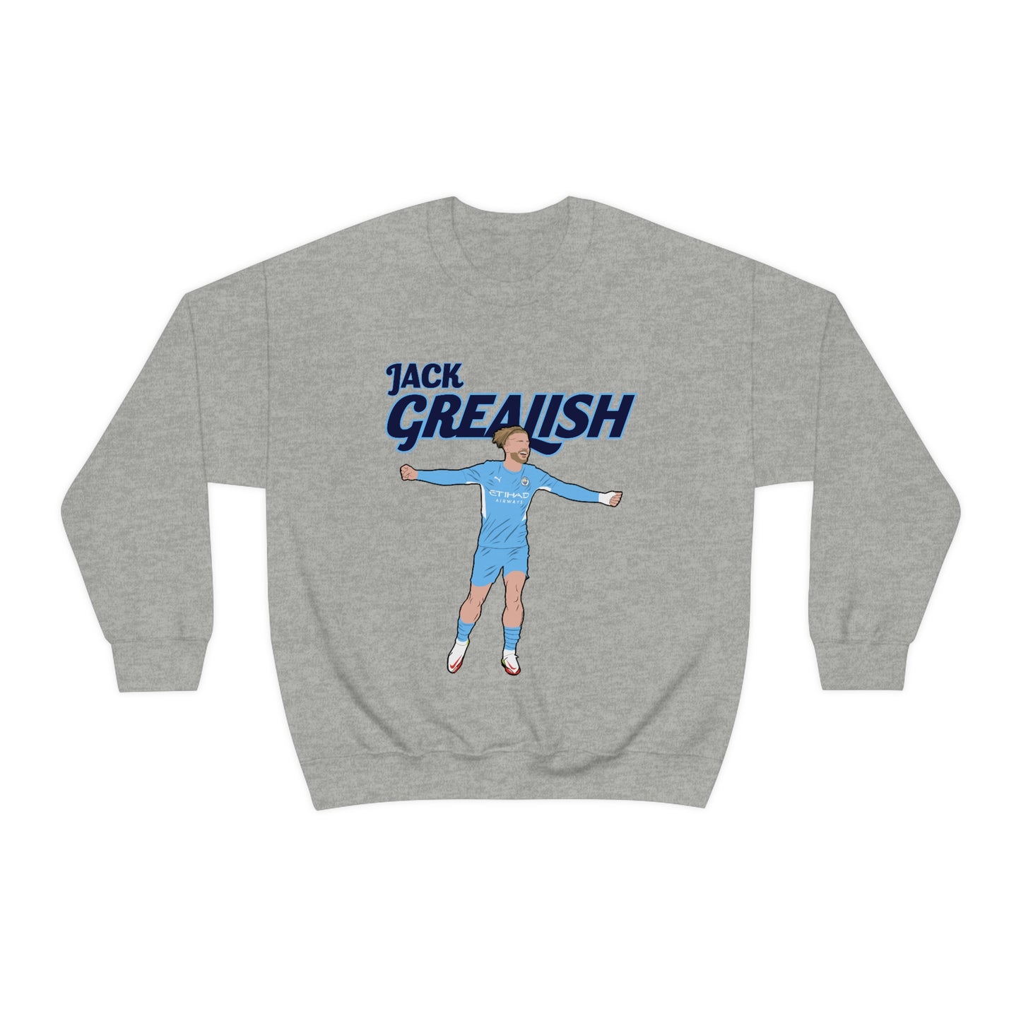 Jack Grealish Manchester City Crewneck Sweatshirt