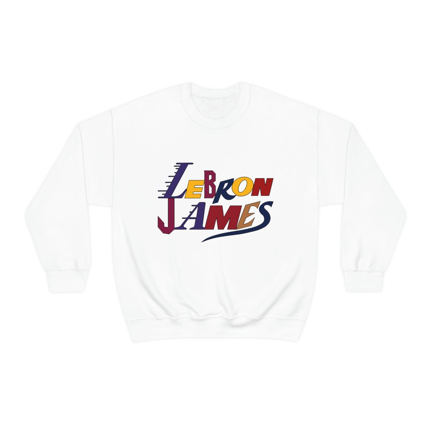 Lebron James Los Angeles Lakers Miami Heat Cleveland Cavaliers Crewneck Sweatshirt