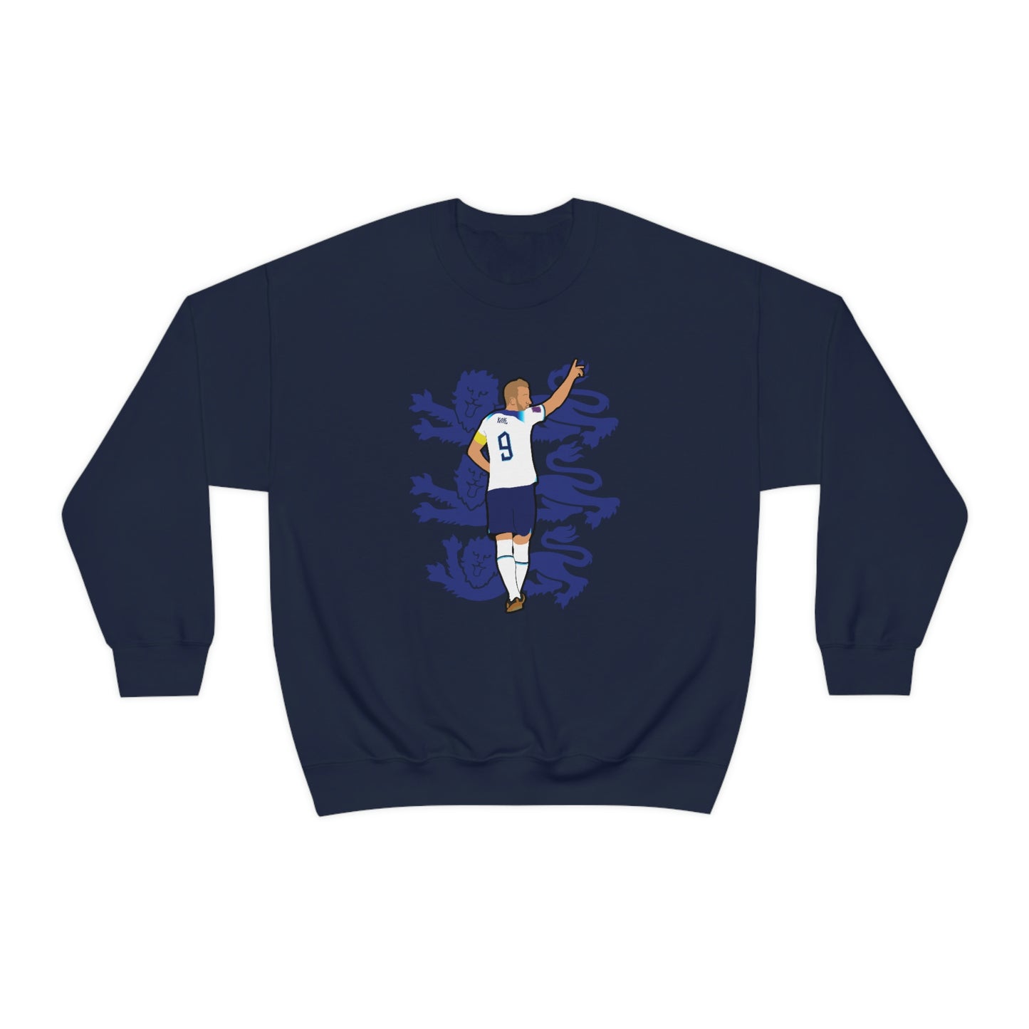 Harry Kane England Three Lions Crewneck Sweatshirt