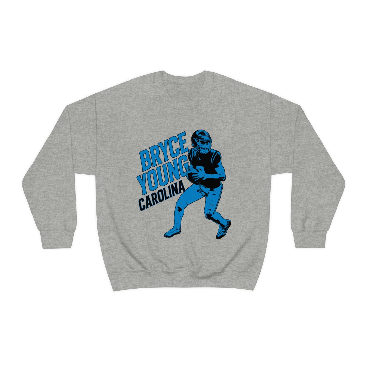 Bryce Young Carolina Panthers 2023 NFL Draft Crewneck Sweatshirt