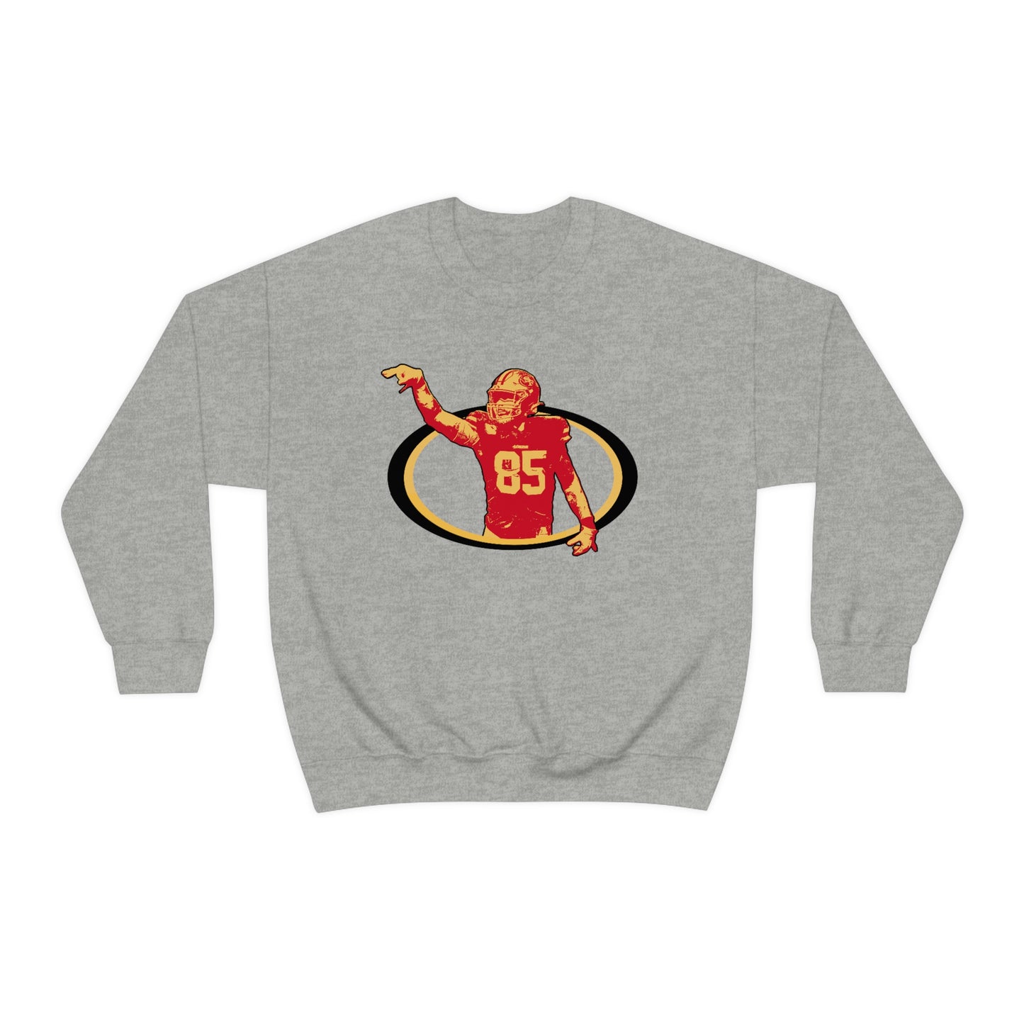 George Kittle San Francisco 49ers Cero Miedo Celebration Crewneck Sweatshirt