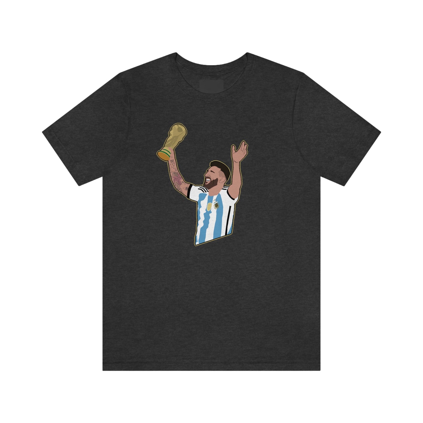 Lionel Messi Argentina World Cup Trophy 2022 T-Shirt