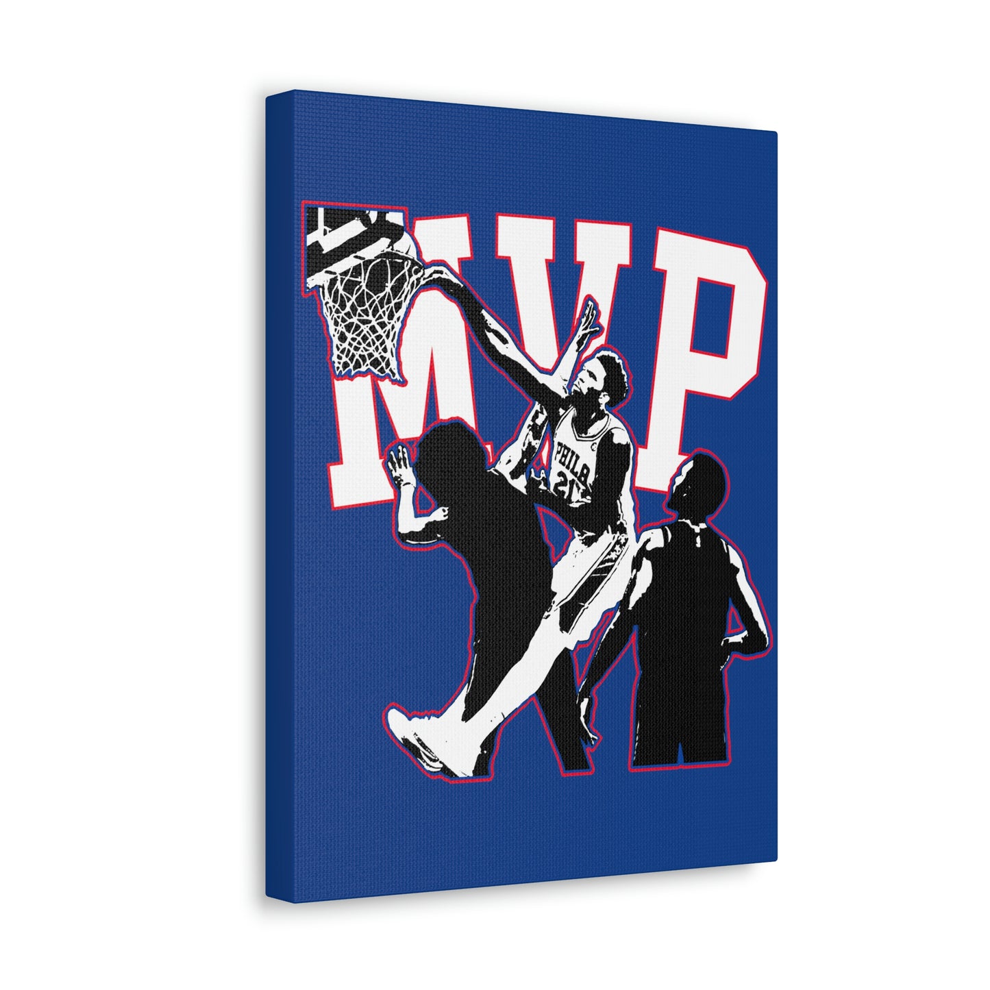 Joel Embiid Philadelphia 76ers MVP Canvas Print