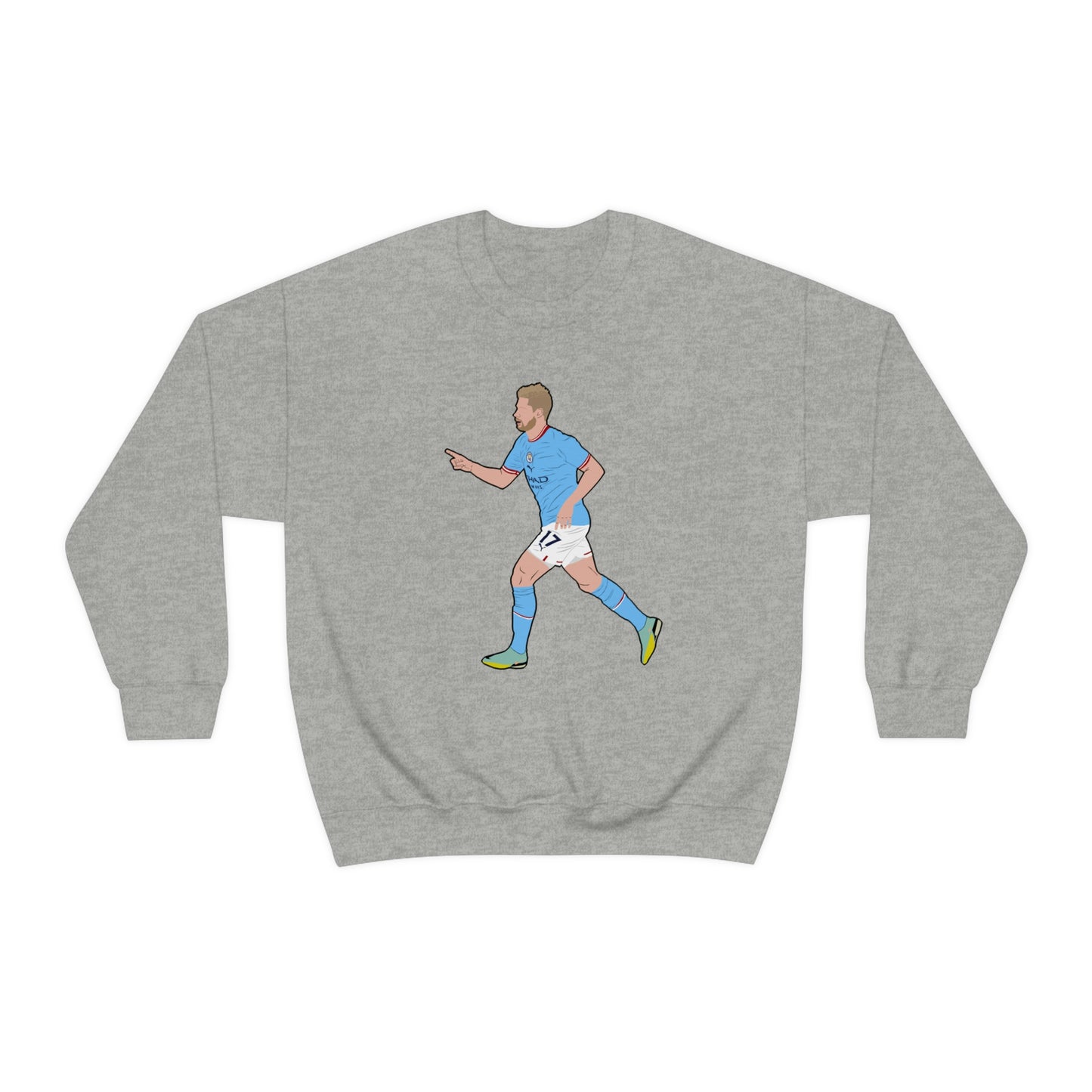 Kevin De Bruyne Manchester City Crewneck Sweatshirt