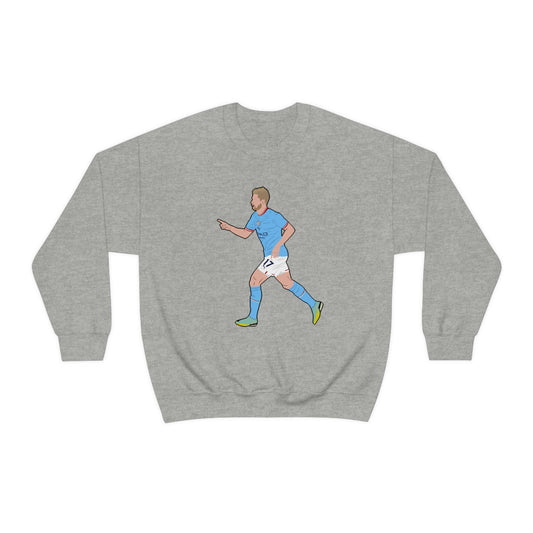 Kevin De Bruyne Manchester City Crewneck Sweatshirt