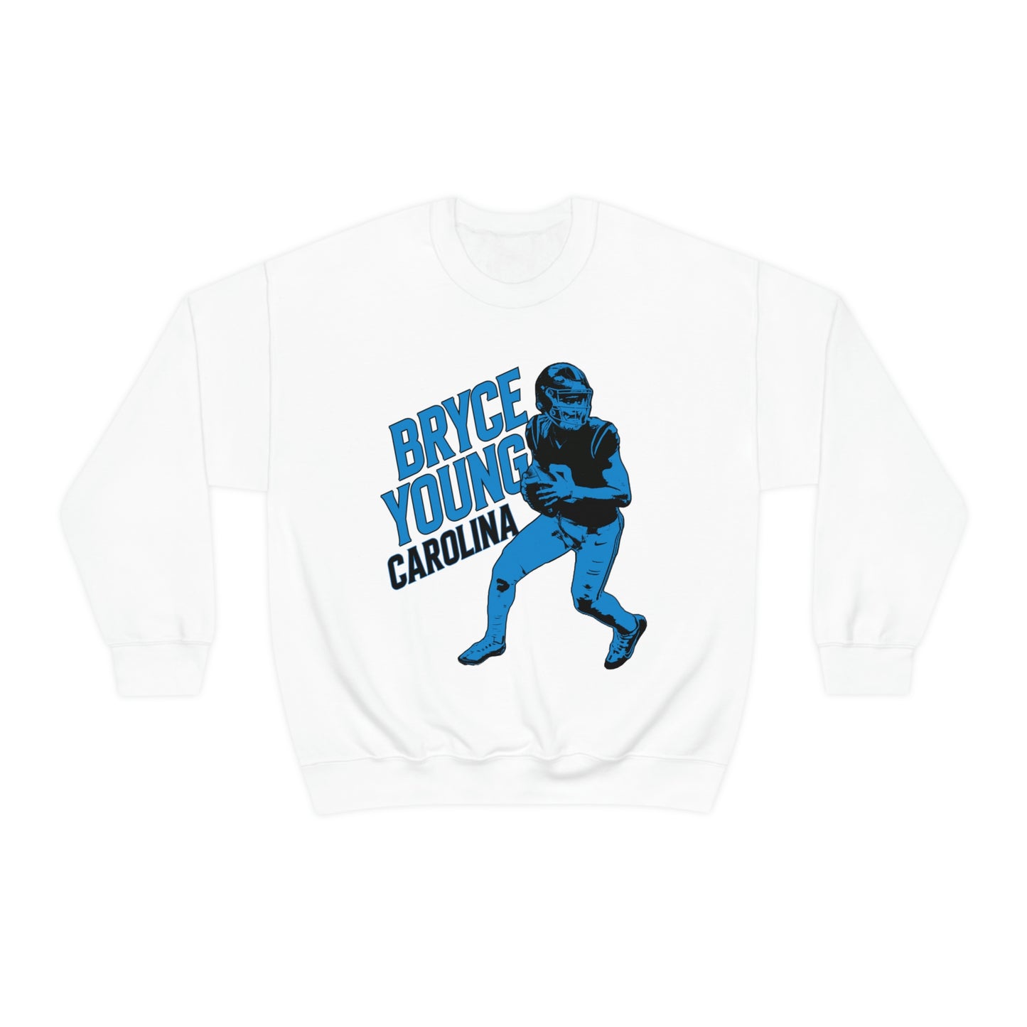 Bryce Young Carolina Panthers 2023 NFL Draft Crewneck Sweatshirt