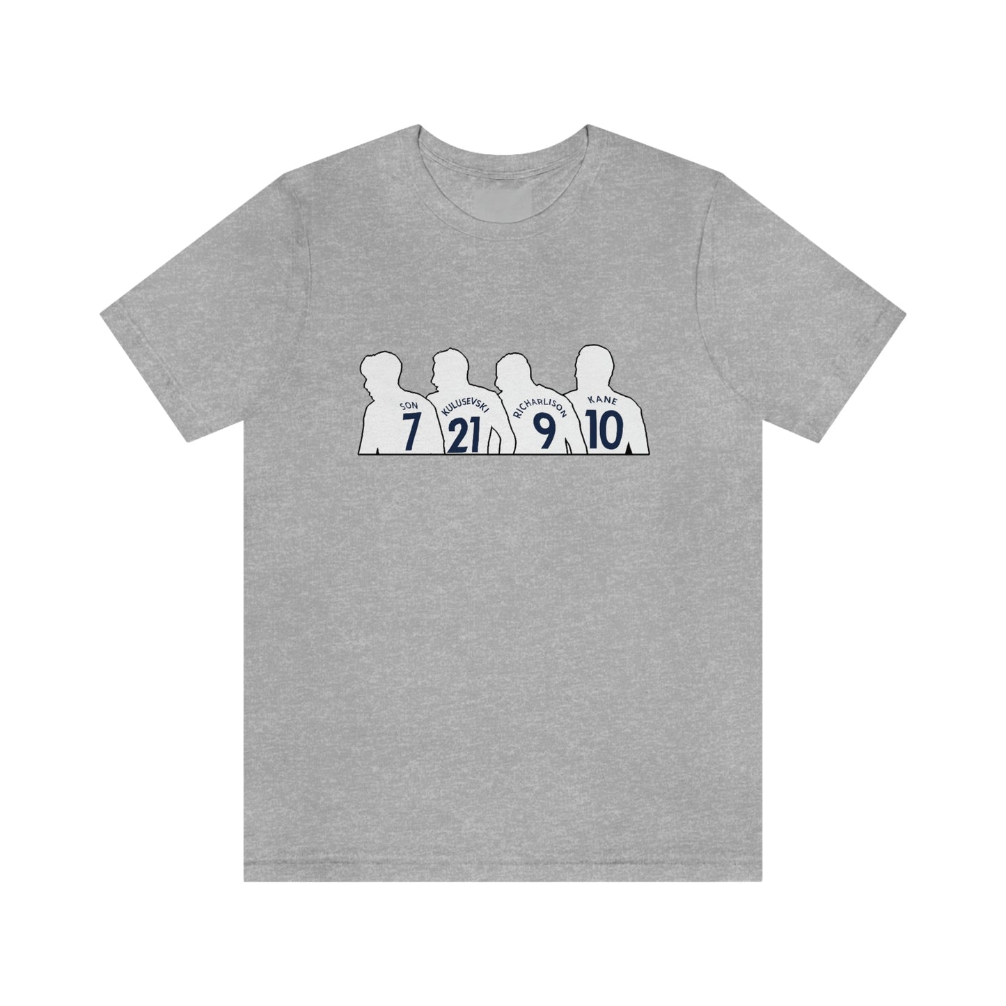 Tottenham Hotspur Attackers Son Heung-min Dejan Kulusevski Richarlison Harry Kane T-Shirt