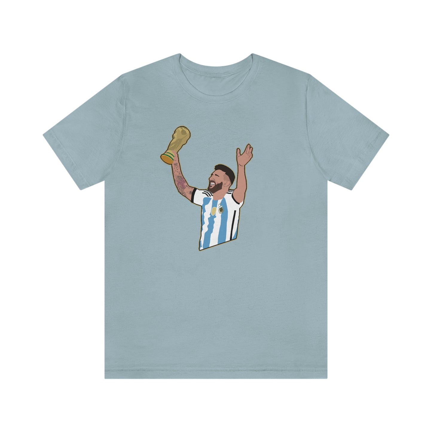 Lionel Messi Argentina World Cup Trophy 2022 T-Shirt