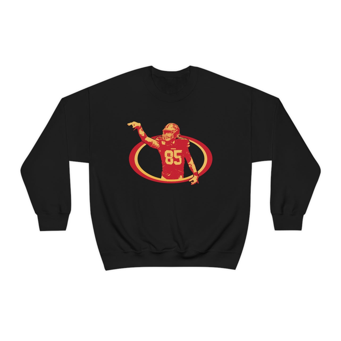 George Kittle San Francisco 49ers Cero Miedo Celebration Crewneck Sweatshirt