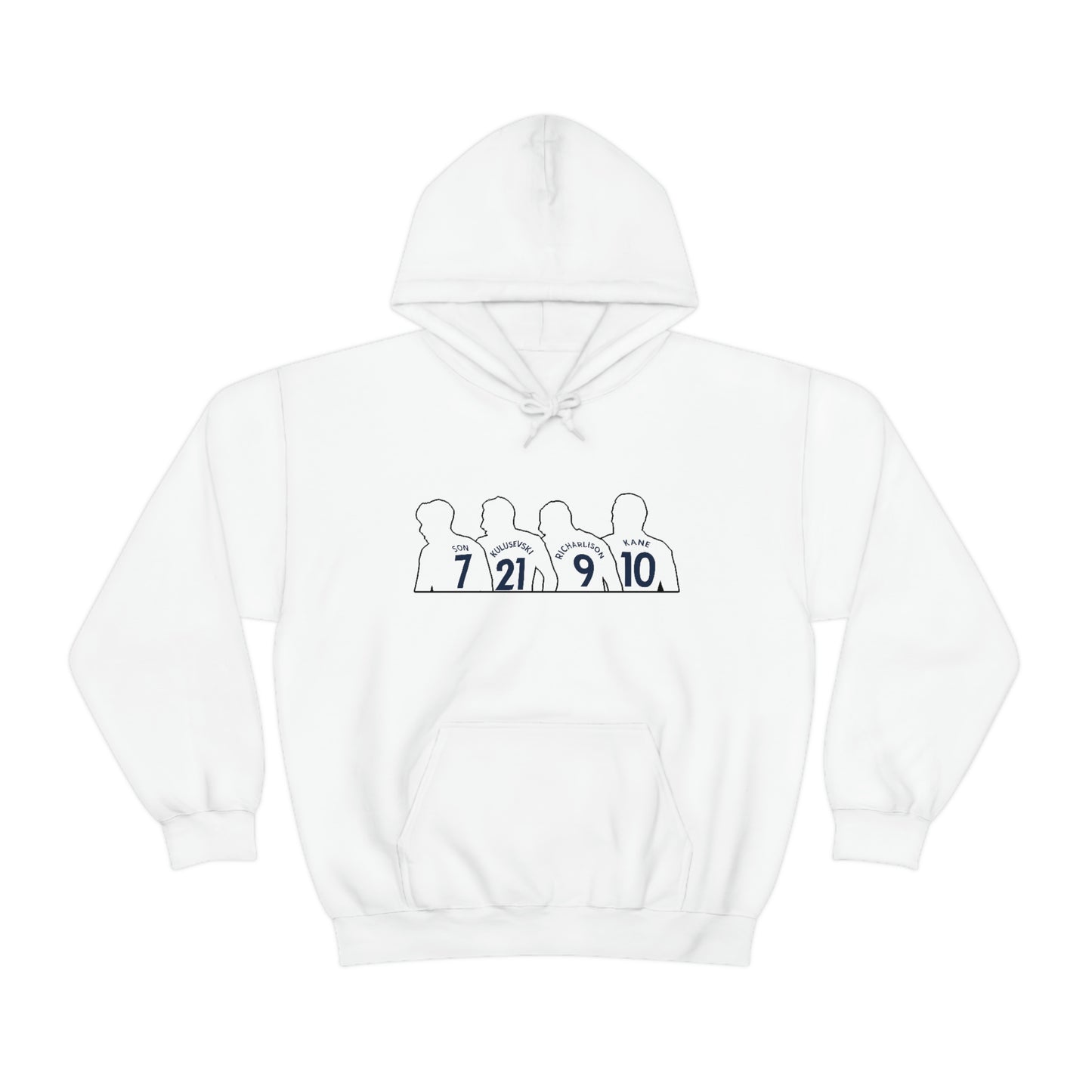 Tottenham Hotspur Attack Son Heung-min Dejan Kulusevski Richarlison Harry Kane Hoodie