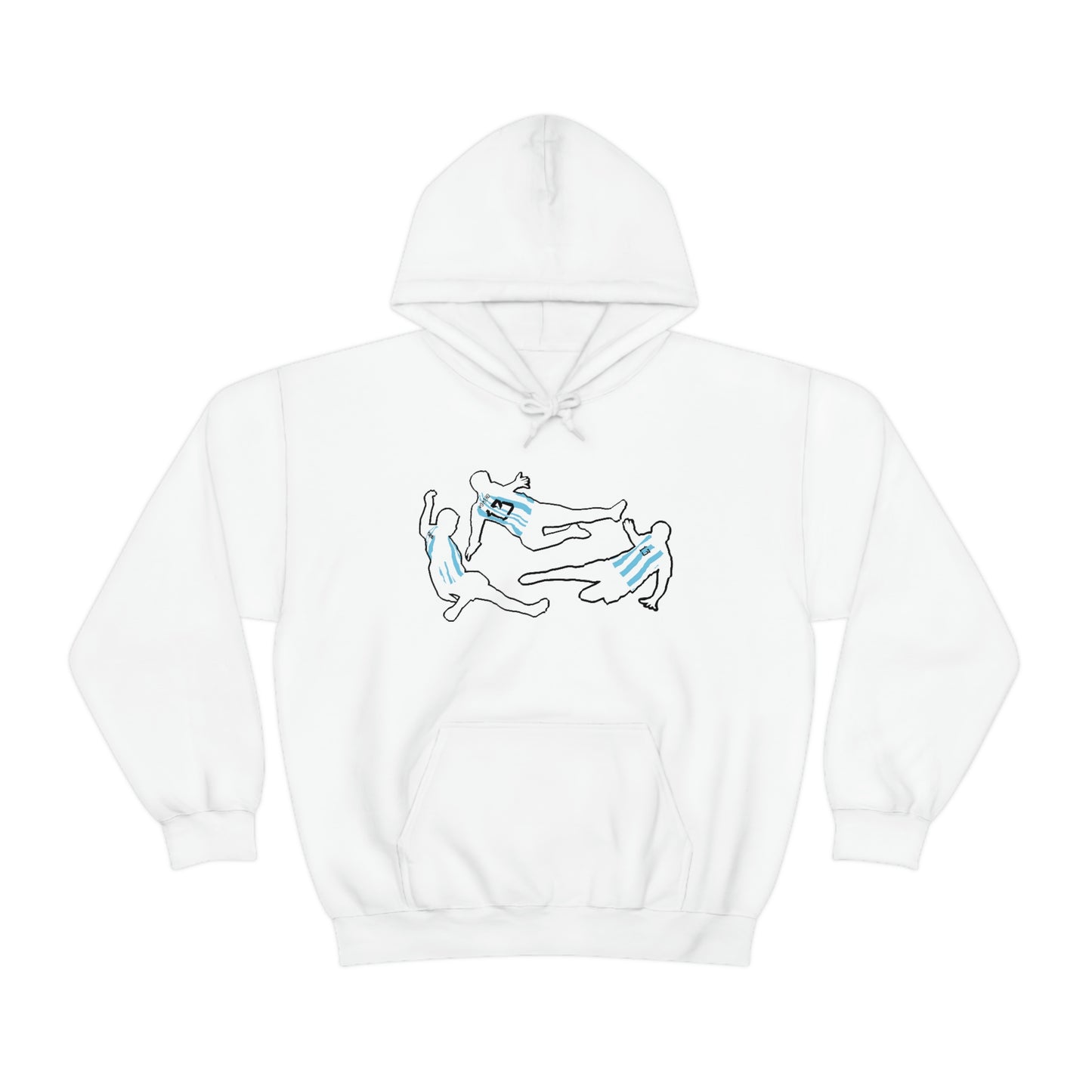 Cristian Romero Argentina Slide Tackle Hoodie