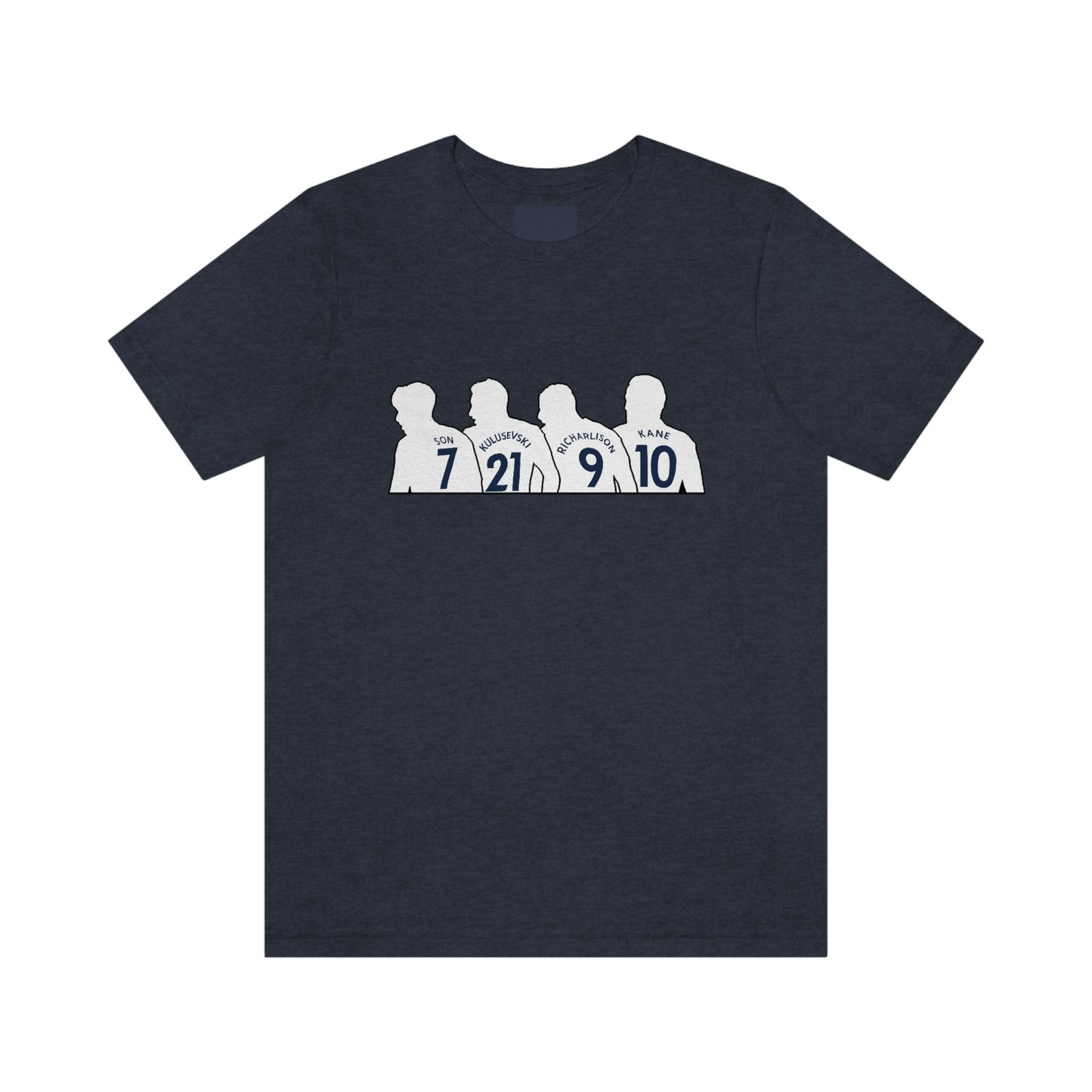 Tottenham Hotspur Attackers Son Heung-min Dejan Kulusevski Richarlison Harry Kane T-Shirt