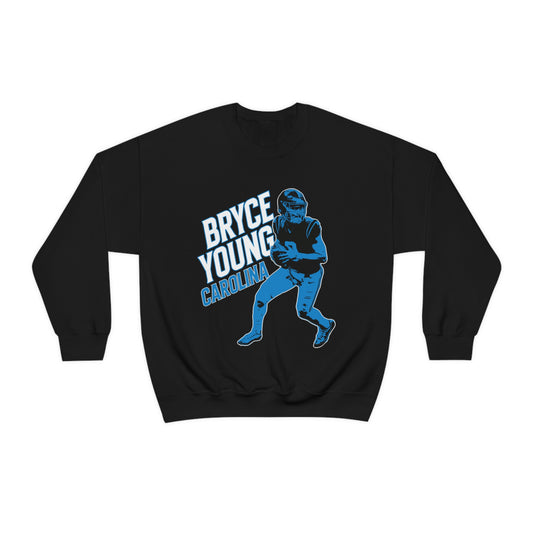 Bryce Young Carolina Panthers 2023 NFL Draft Crewneck Sweatshirt