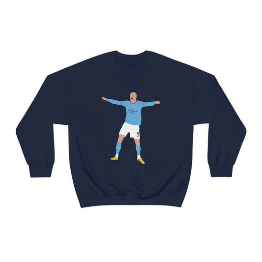 Erling Haaland Manchester City Crewneck Sweatshirt