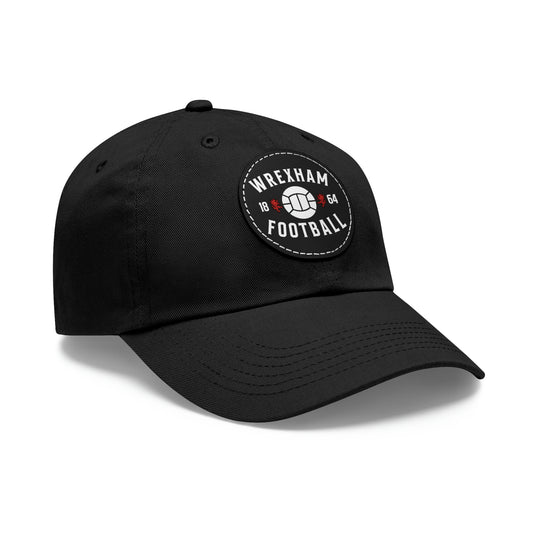 Wrexham Football 1864 Leather Patch Dad Hat