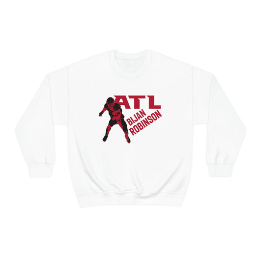 Bijan Robinson Atlanta Falcons NFL Draft 2023 Crewneck Sweatshirt