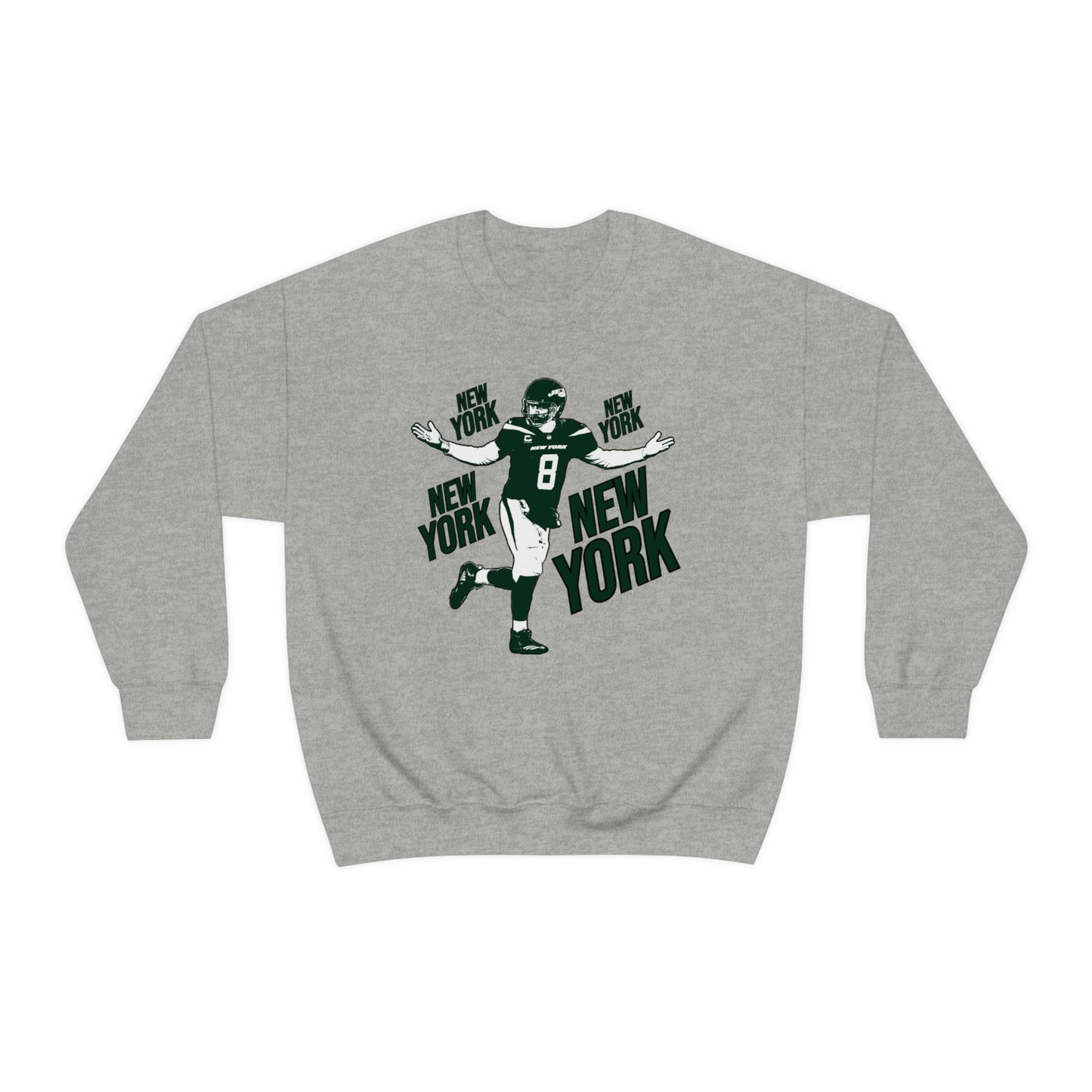 Aaron Rodgers New York Jets Crewneck Sweatshirt