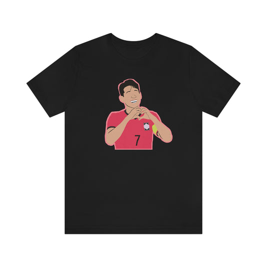 Son Heung-min Heart Celebration South Korea T-Shirt