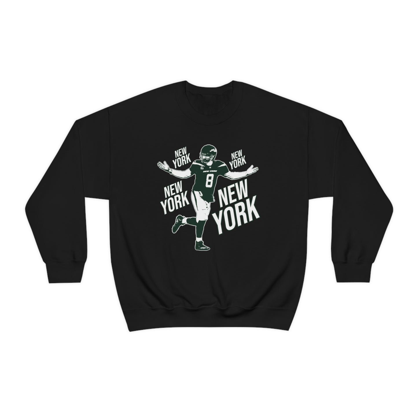 Aaron Rodgers New York Jets Crewneck Sweatshirt