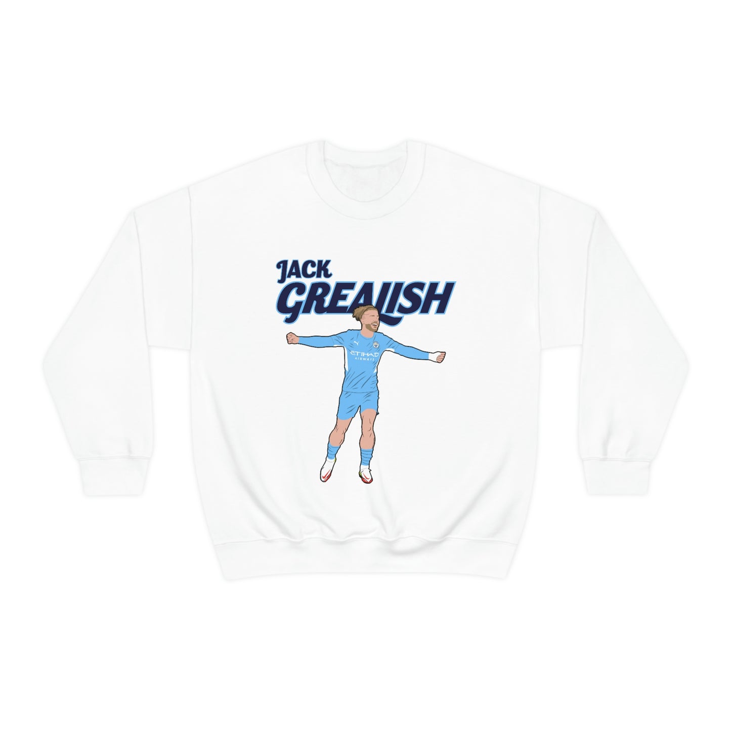 Jack Grealish Manchester City Crewneck Sweatshirt