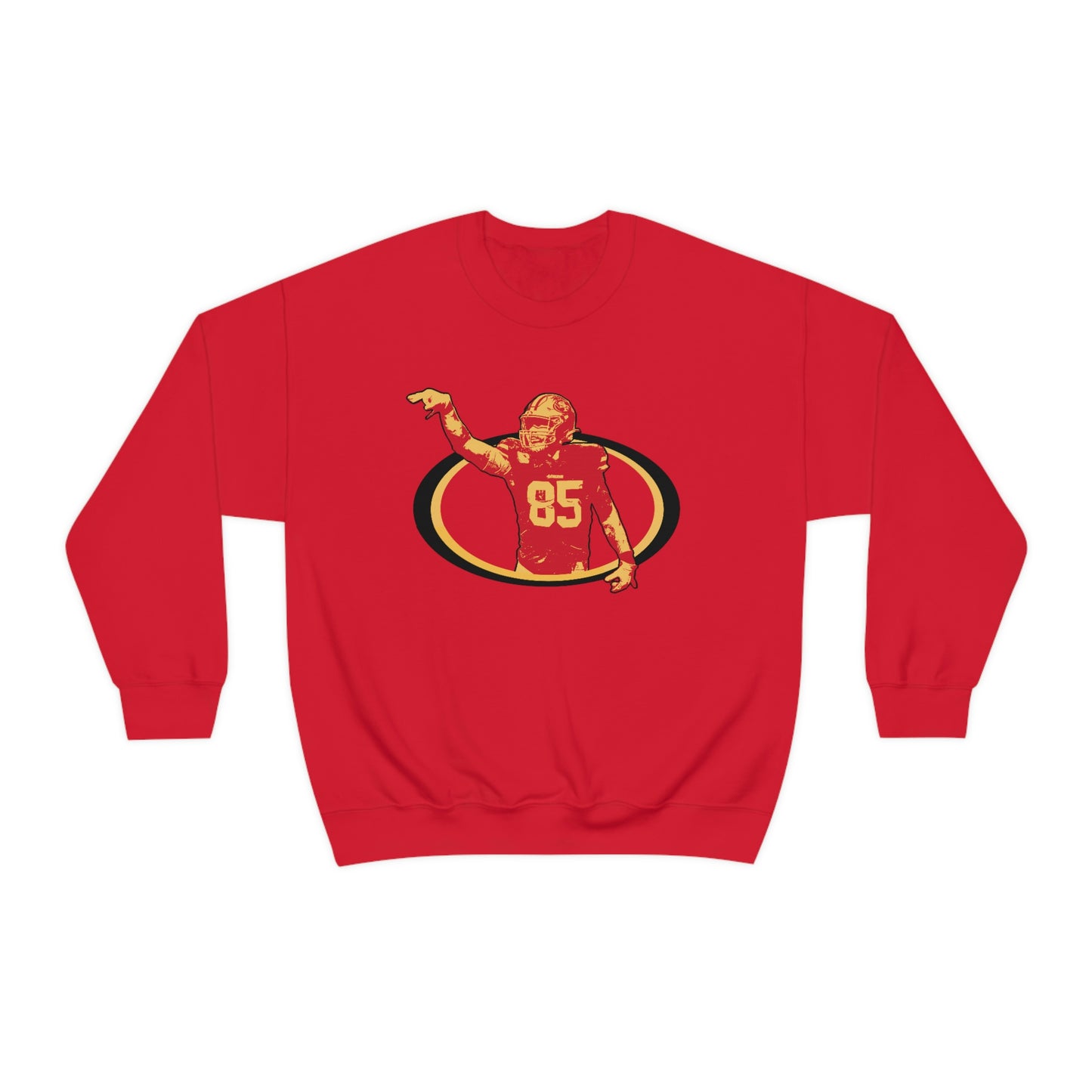 George Kittle San Francisco 49ers Cero Miedo Celebration Crewneck Sweatshirt