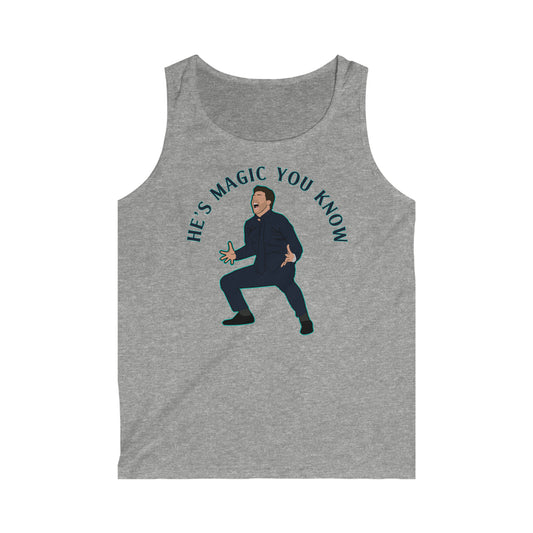 Mauricio Pochettino He's Magic You Know Tottenham Hotspur Tank Top