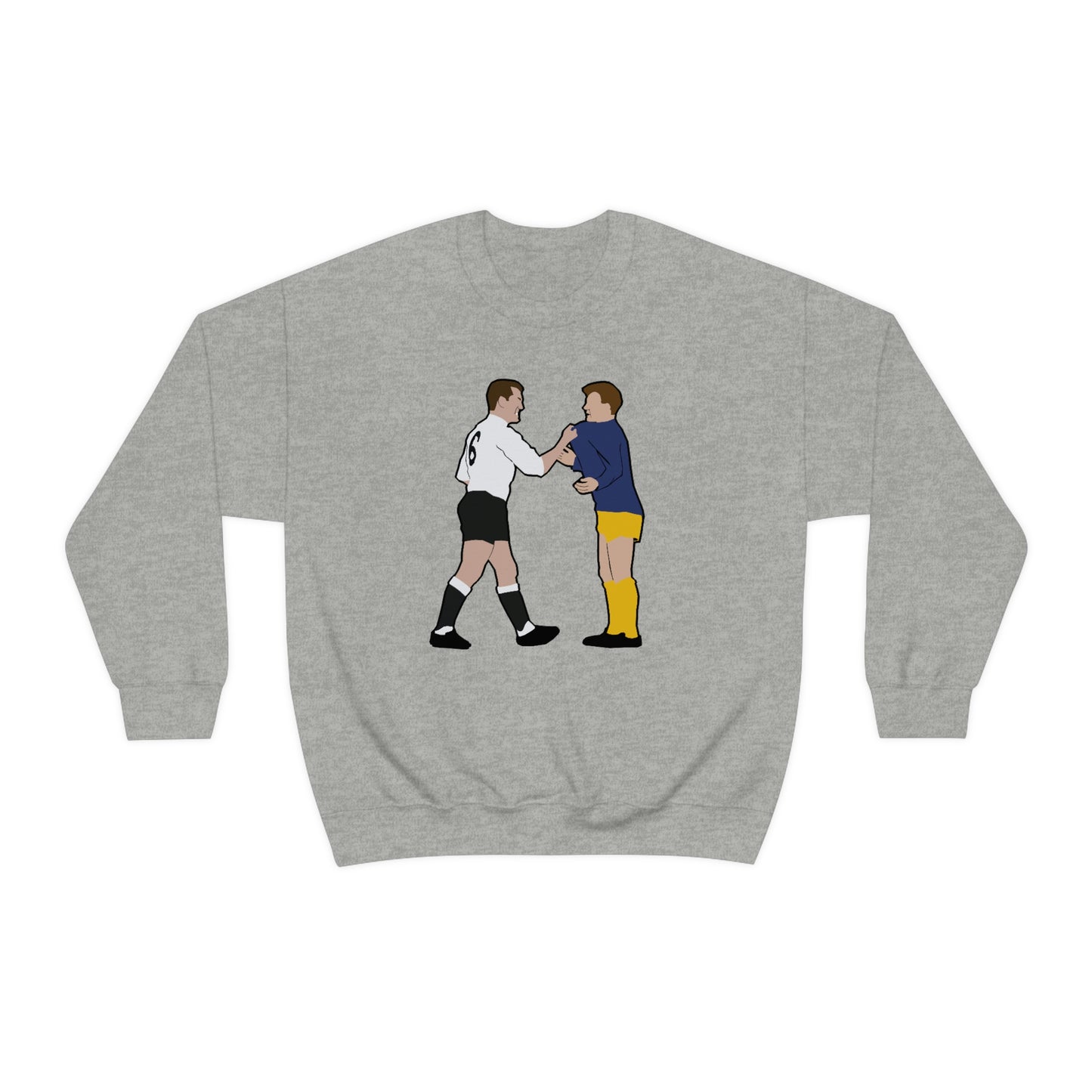 Dave Mackay vs Billy Bremner Tottenham Hotspur Crewneck Sweatshirt