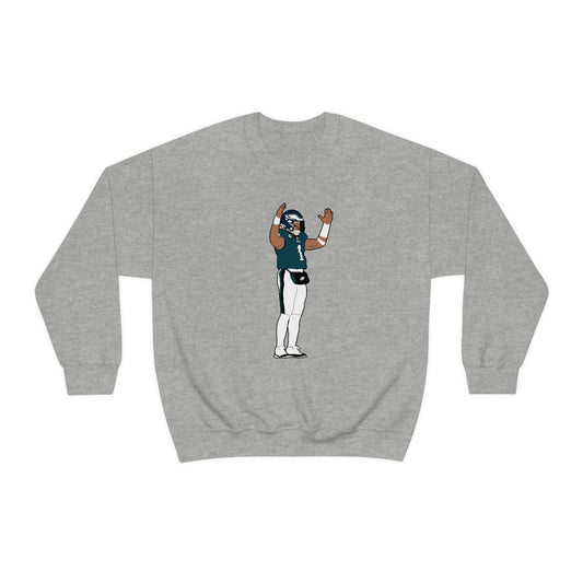 Jalen Hurts Philadelphia Eagles Crewneck Sweatshirt