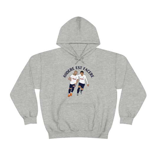 Harry Kane Son Heung-min Audere est Facere Tottenham Hotspur Hoodie