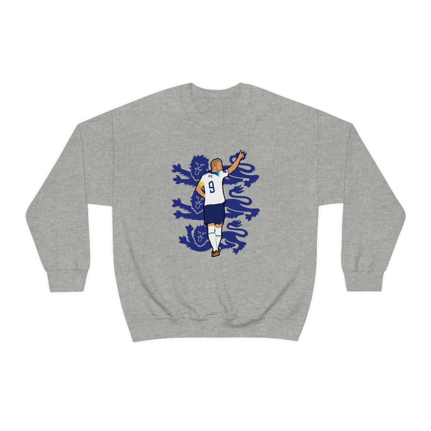 Harry Kane England Three Lions Crewneck Sweatshirt